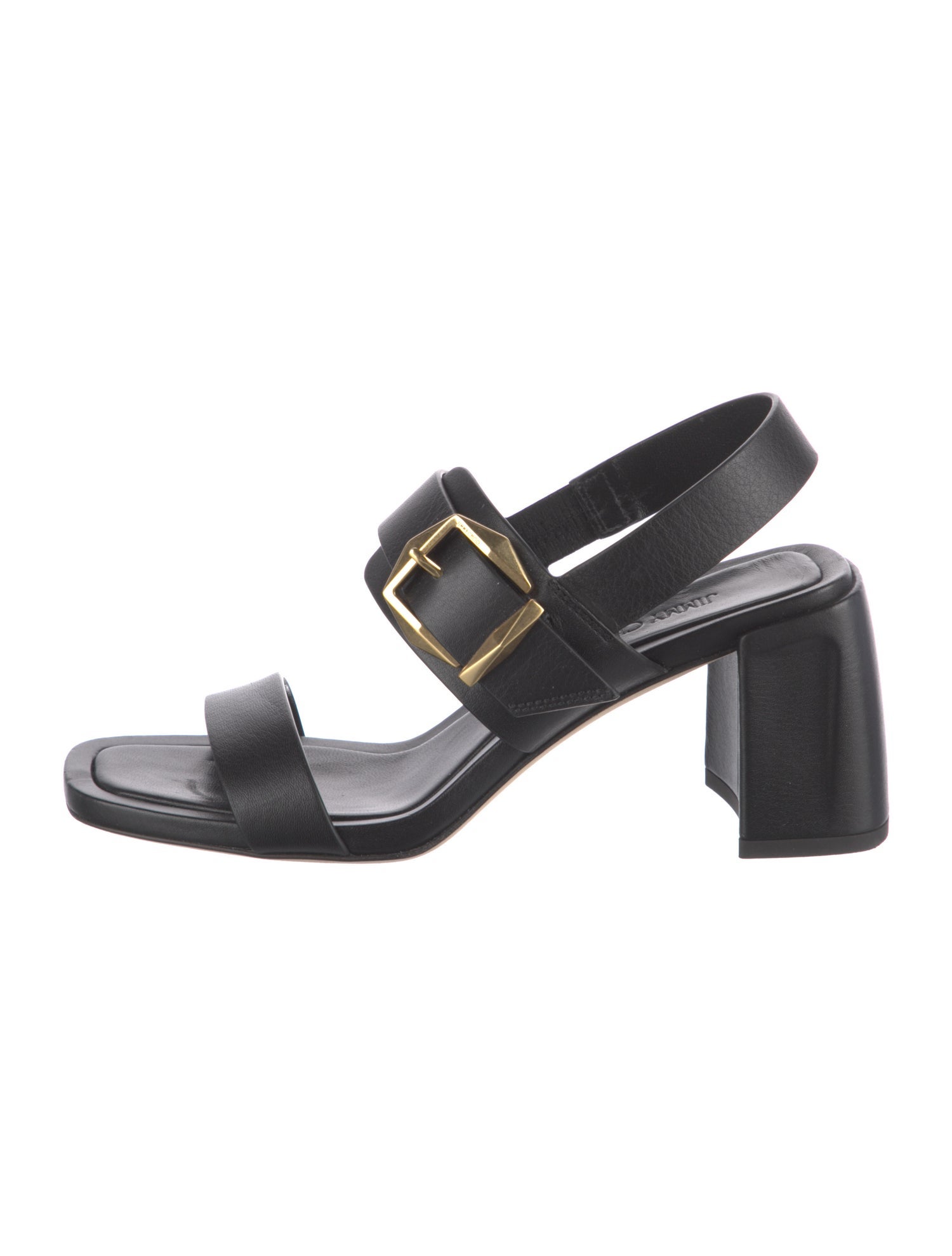 Jimmy Choo Leather Slingback Sandals