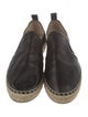 Jimmy Choo Leather Braided Accents Espadrilles