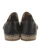 Jimmy Choo Leather Braided Accents Espadrilles