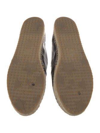 Jimmy Choo Leather Braided Accents Espadrilles