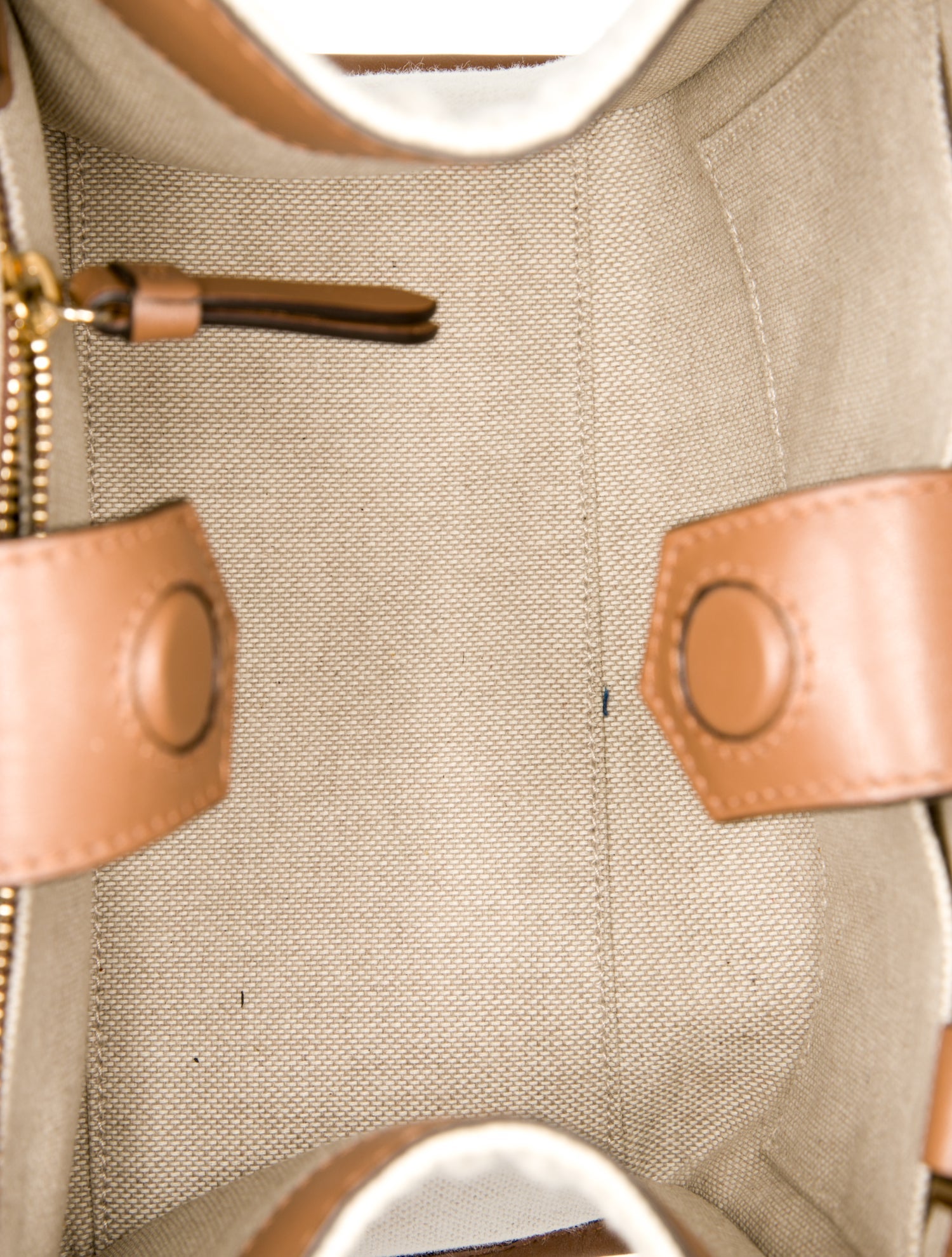 Jimmy Choo Canvas Top Handle Bag