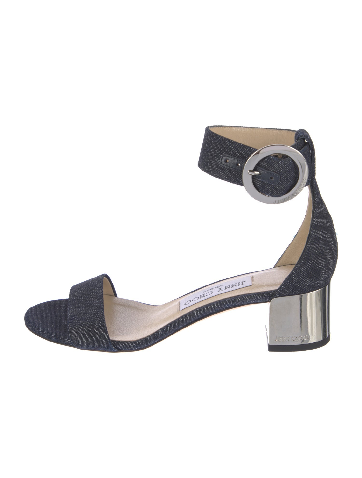 Jimmy Choo Denim Sandals
