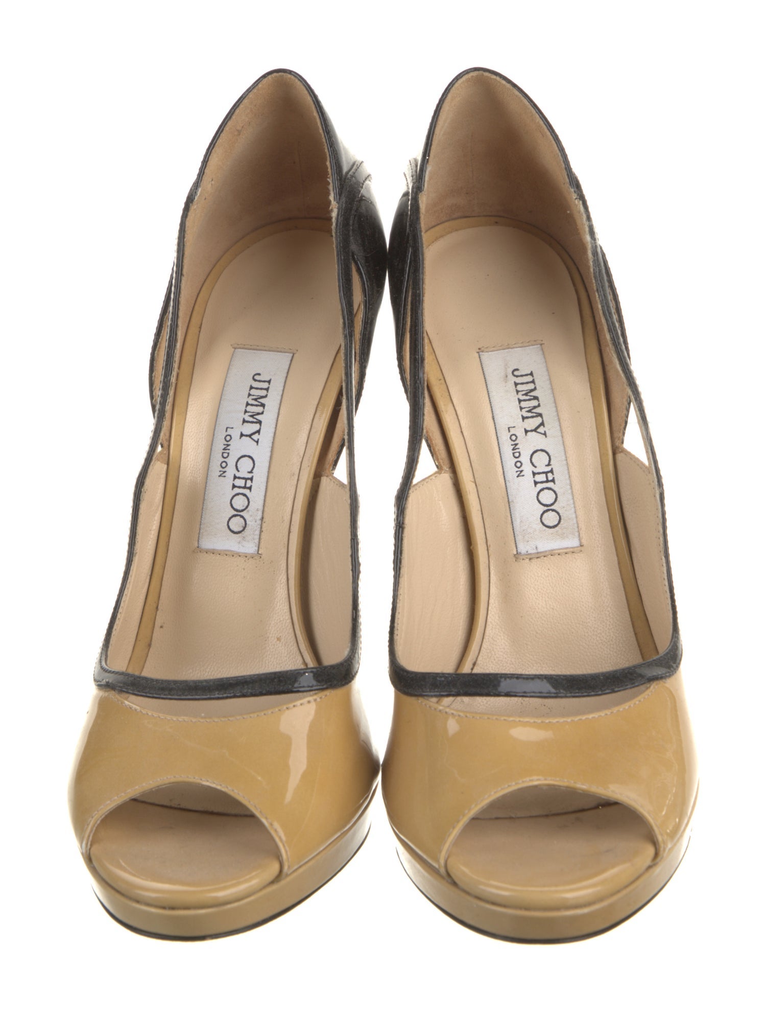 Jimmy Choo Patent Leather Slingback Pumps