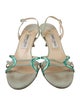 Jimmy Choo Leather Slingback Sandals