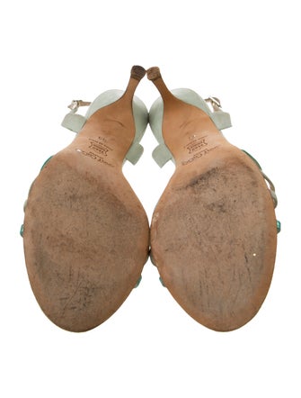 Jimmy Choo Leather Slingback Sandals