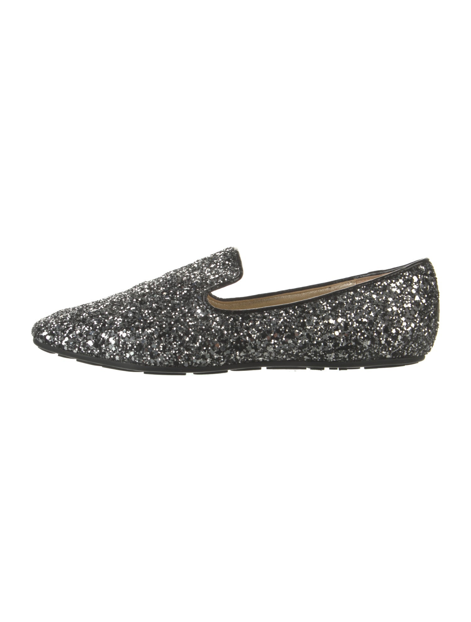Jimmy Choo Glitter Loafers