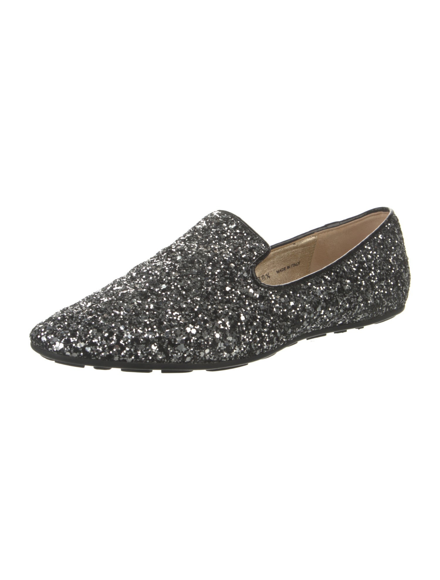 Jimmy Choo Glitter Loafers