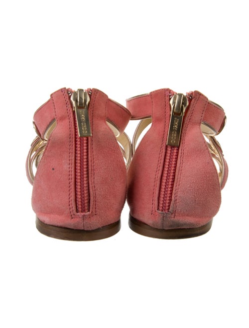 Jimmy Choo Suede Gladiator Sandals