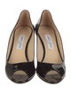Jimmy Choo Patent Leather Striped Pumps
