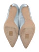 Jimmy Choo Canvas Crystal Embellishments Pumps