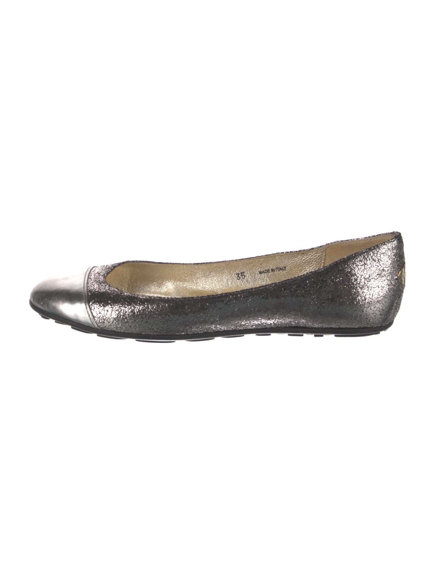 Jimmy Choo Leather Ballet Flats