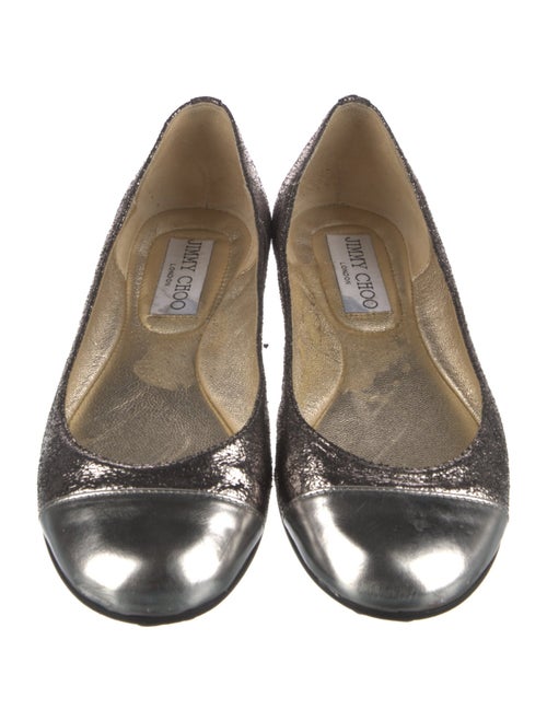 Jimmy Choo Leather Ballet Flats