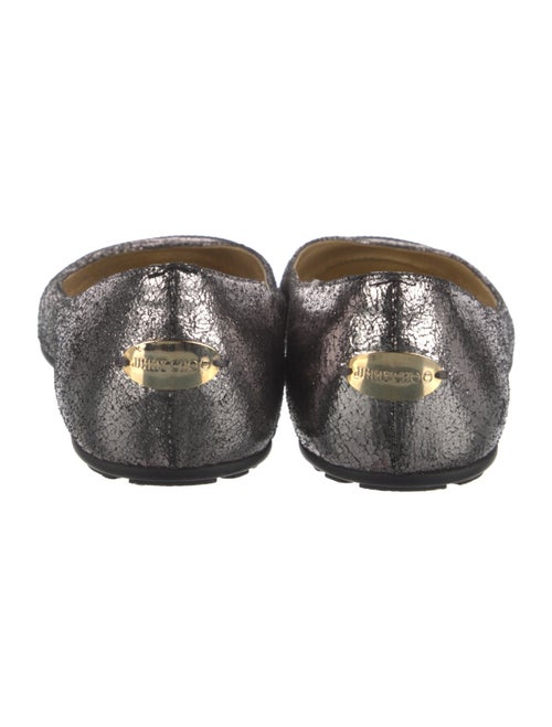 Jimmy Choo Leather Ballet Flats