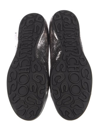 Jimmy Choo Leather Ballet Flats