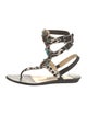 Jimmy Choo Ponyhair Animal Print Gladiator Sandals