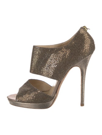 Jimmy Choo Glitter Glitter Accents Pumps