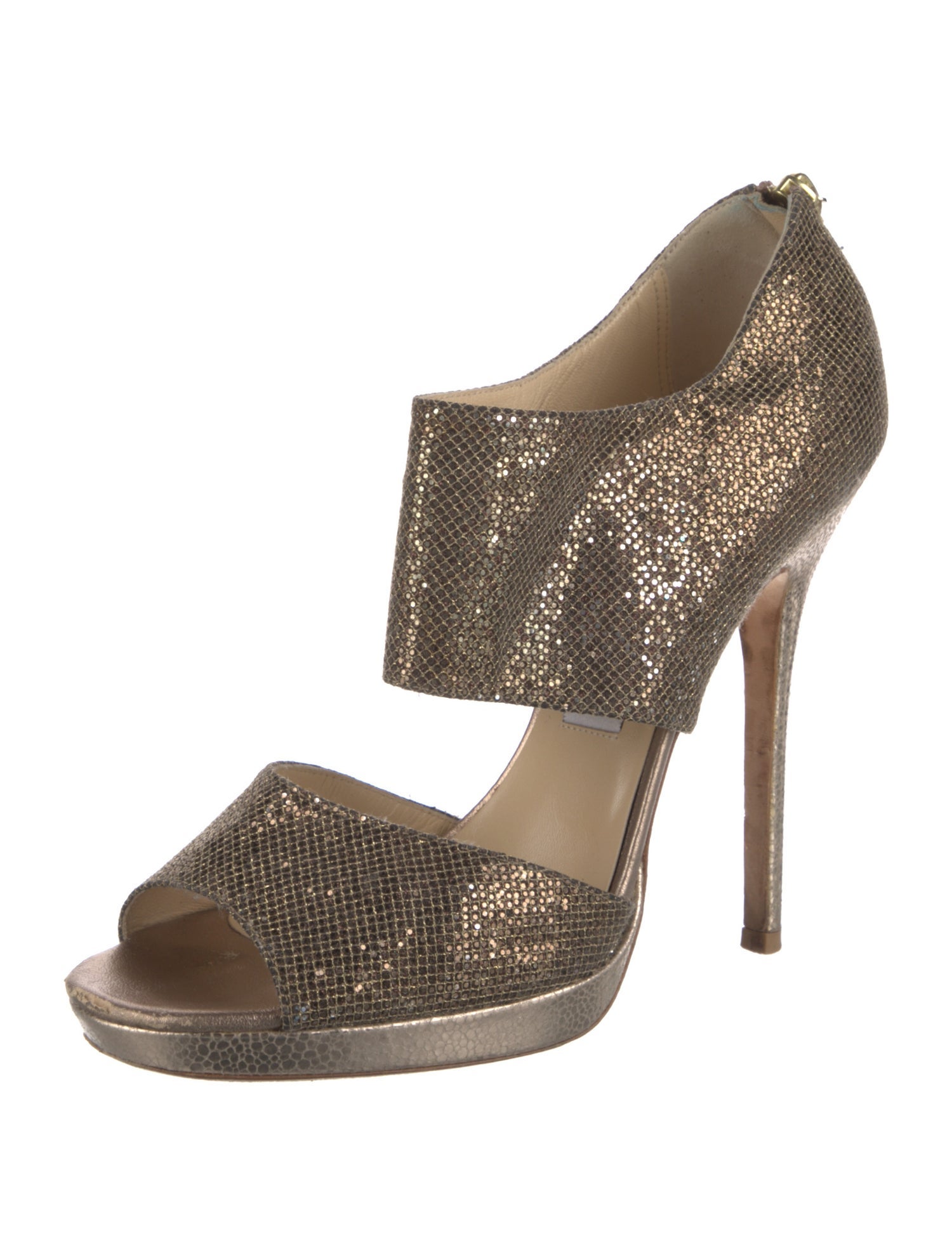 Jimmy Choo Glitter Glitter Accents Pumps