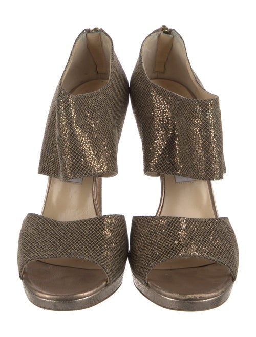 Jimmy Choo Glitter Glitter Accents Pumps