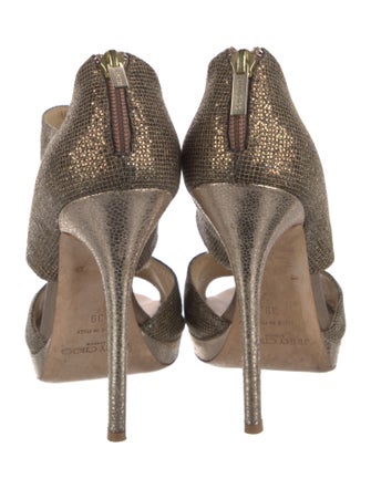 Jimmy Choo Glitter Glitter Accents Pumps