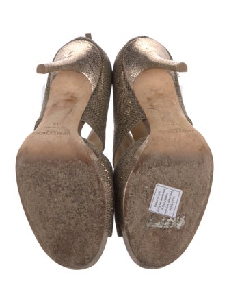 Jimmy Choo Glitter Glitter Accents Pumps