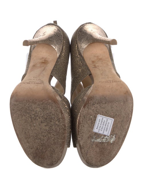 Jimmy Choo Glitter Glitter Accents Pumps