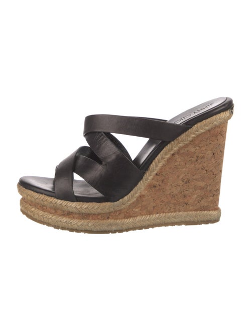 Jimmy Choo Leather Espadrilles