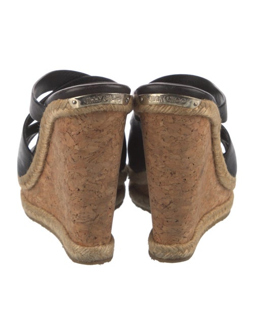 Jimmy Choo Leather Espadrilles