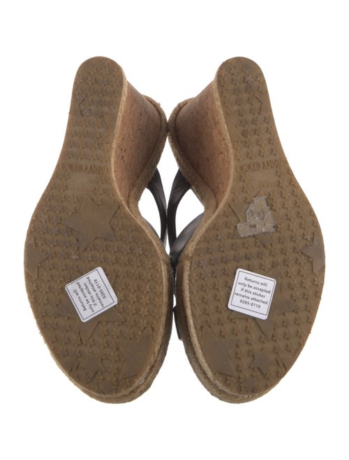 Jimmy Choo Leather Espadrilles