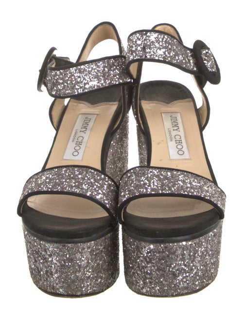 Jimmy Choo Glitter Espadrilles