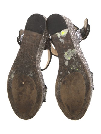 Jimmy Choo Glitter Espadrilles