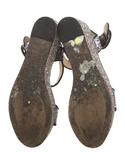 Jimmy Choo Glitter Espadrilles