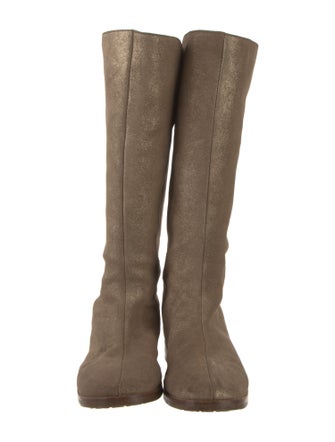Jimmy Choo Suede Riding Boots