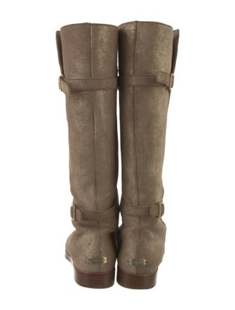 Jimmy Choo Suede Riding Boots