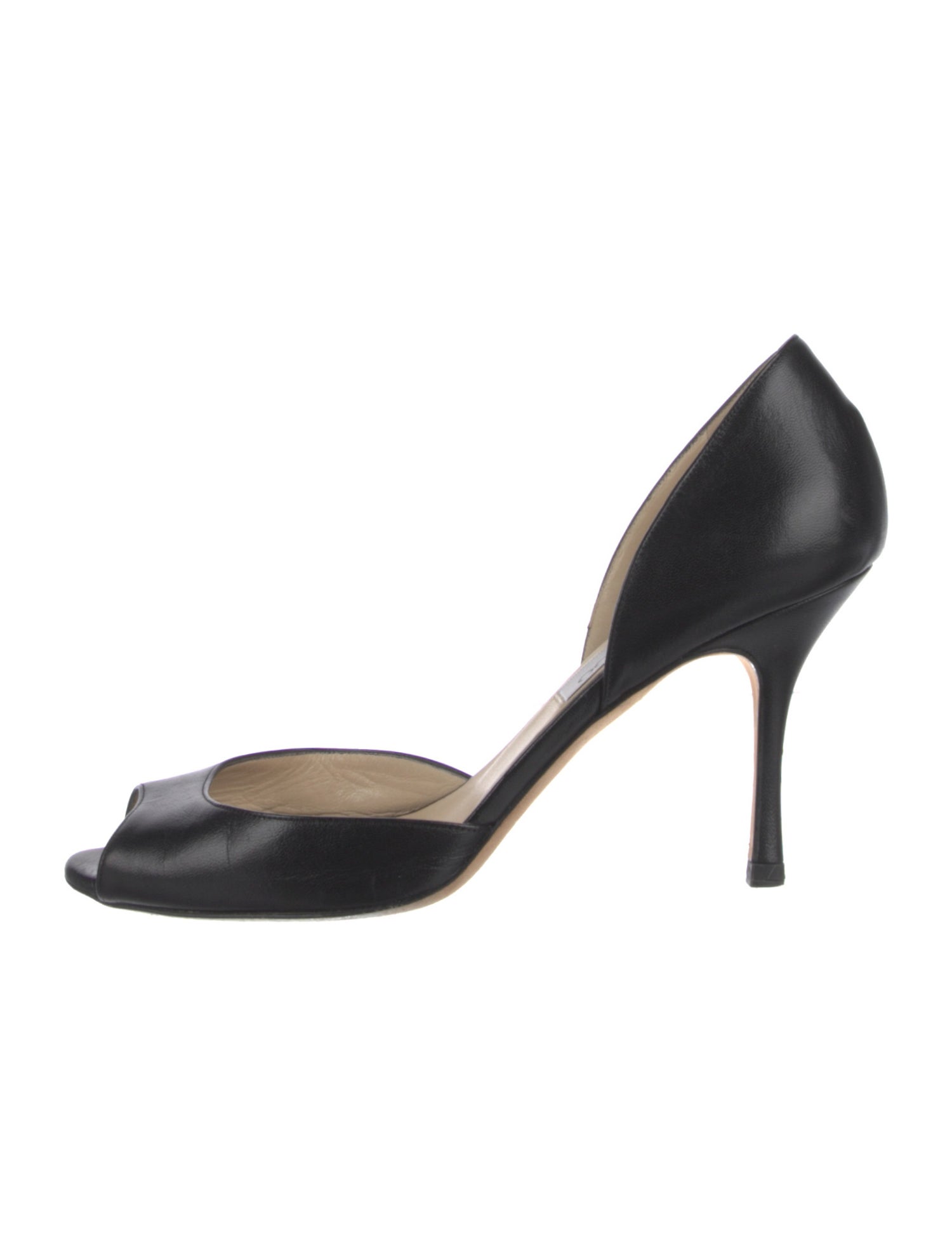 Jimmy Choo Leather D'Orsay Pumps