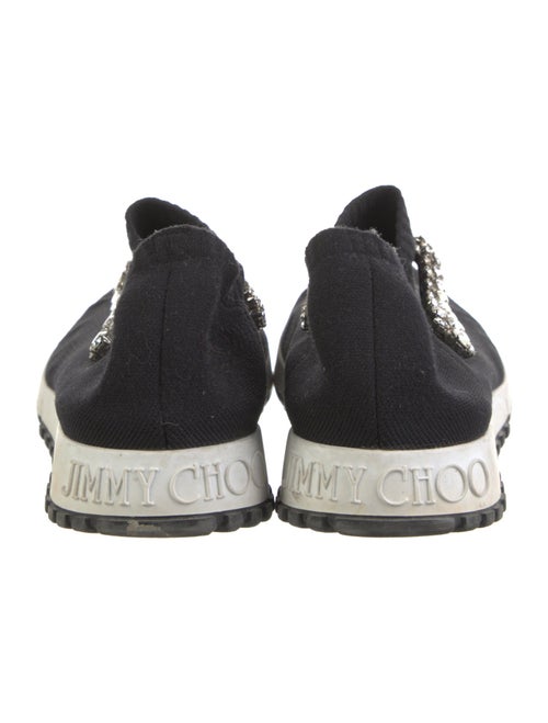 Jimmy Choo Crystal Embellishments Sneakers