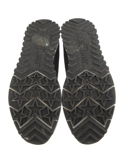Jimmy Choo Crystal Embellishments Sneakers