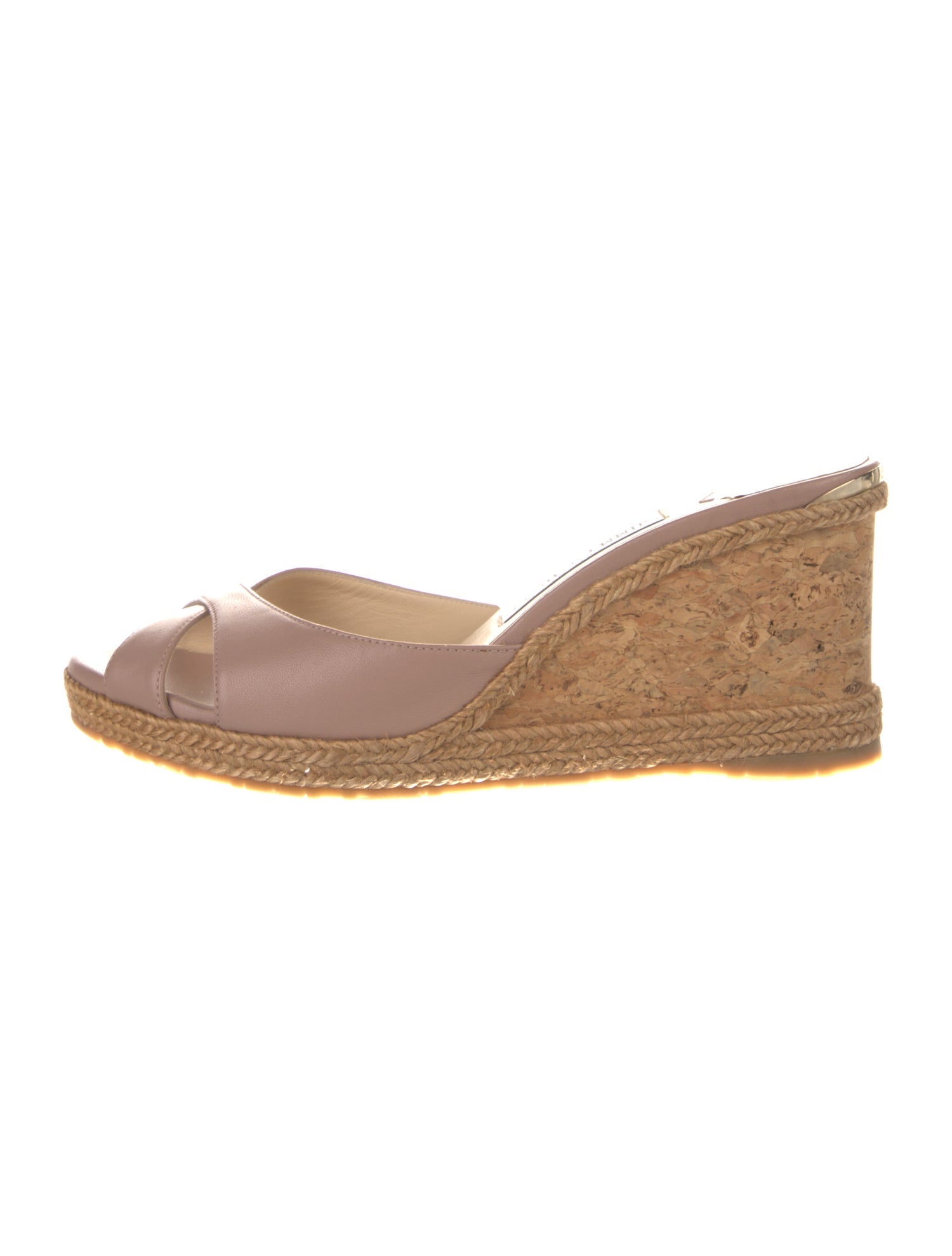 Jimmy Choo Leather Espadrilles