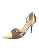 Jimmy Choo Patent Leather Printed D'Orsay Pumps