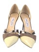 Jimmy Choo Patent Leather Printed D'Orsay Pumps