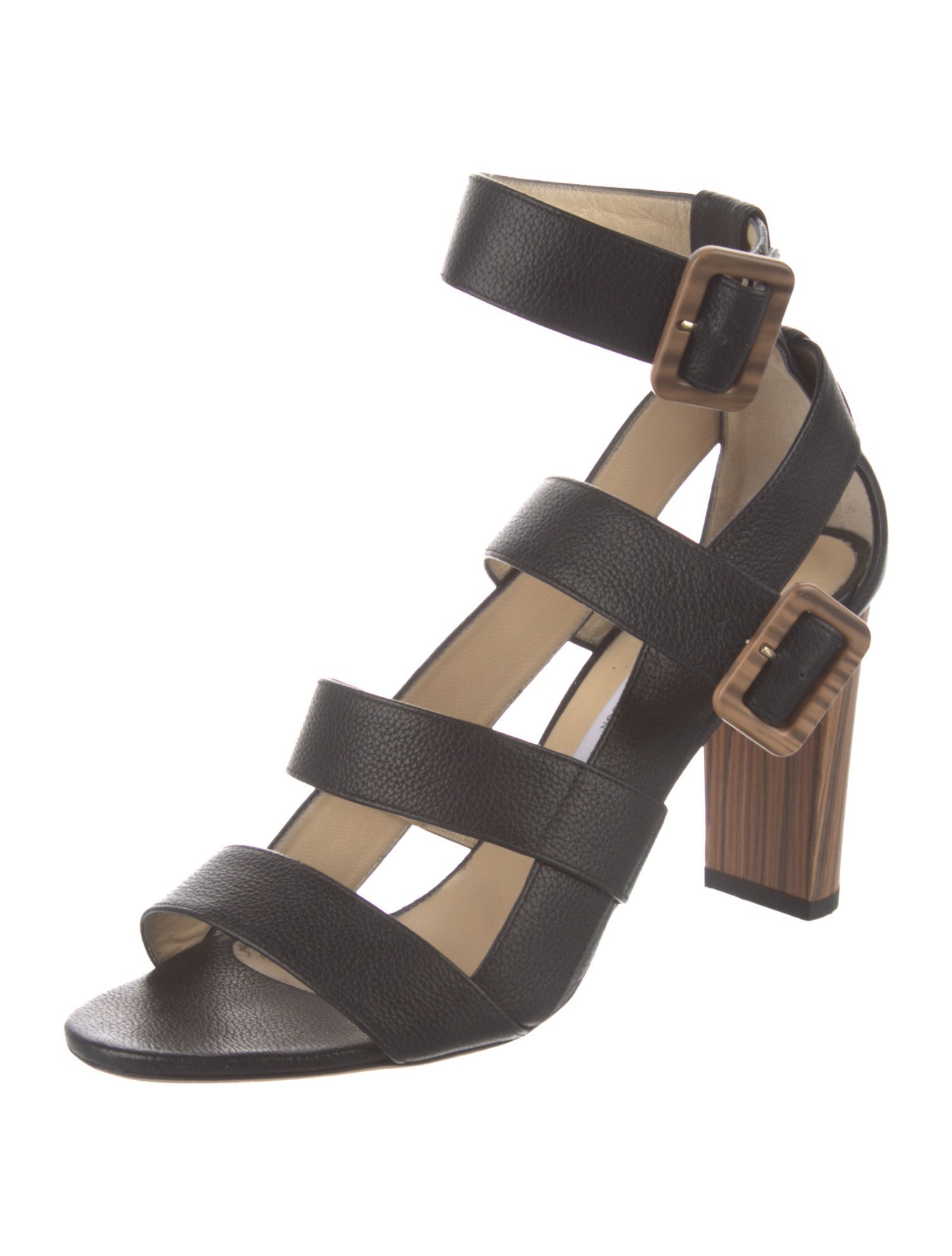 Jimmy Choo Leather Gladiator Sandals