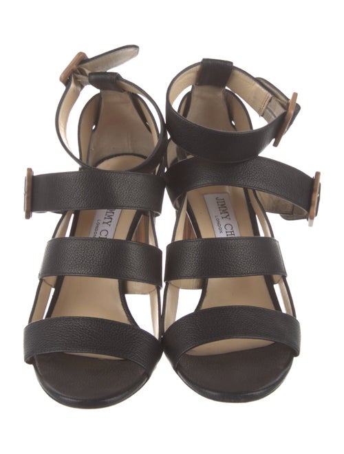 Jimmy Choo Leather Gladiator Sandals