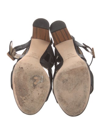 Jimmy Choo Leather Gladiator Sandals