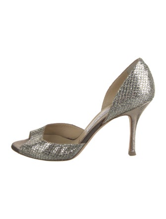 Jimmy Choo Glitter Sandals