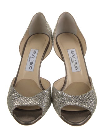 Jimmy Choo Glitter Sandals