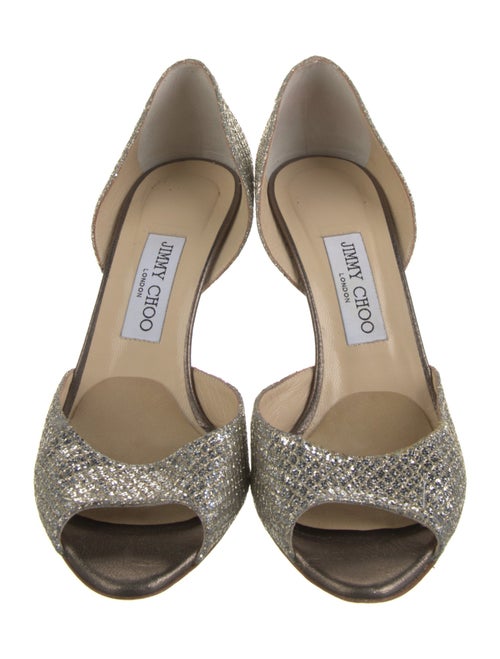 Jimmy Choo Glitter Sandals