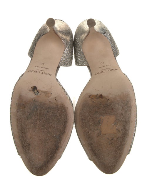 Jimmy Choo Glitter Sandals