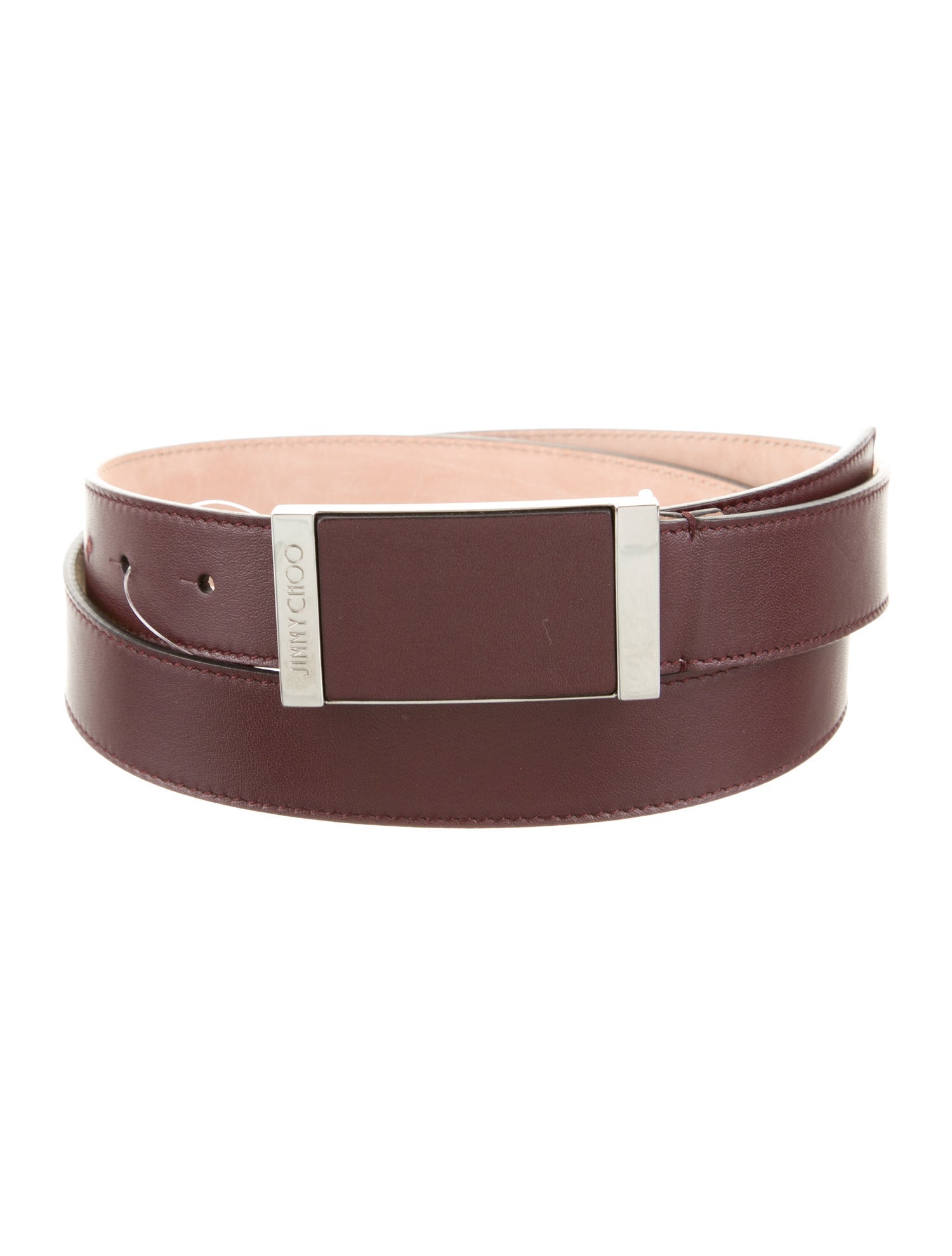Jimmy Choo Skinny Leather Belt