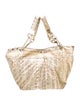Jimmy Choo Embossed Leather Shoulder Bag