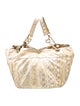 Jimmy Choo Embossed Leather Shoulder Bag