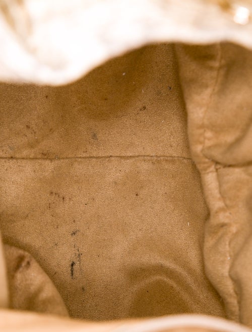 Jimmy Choo Embossed Leather Shoulder Bag